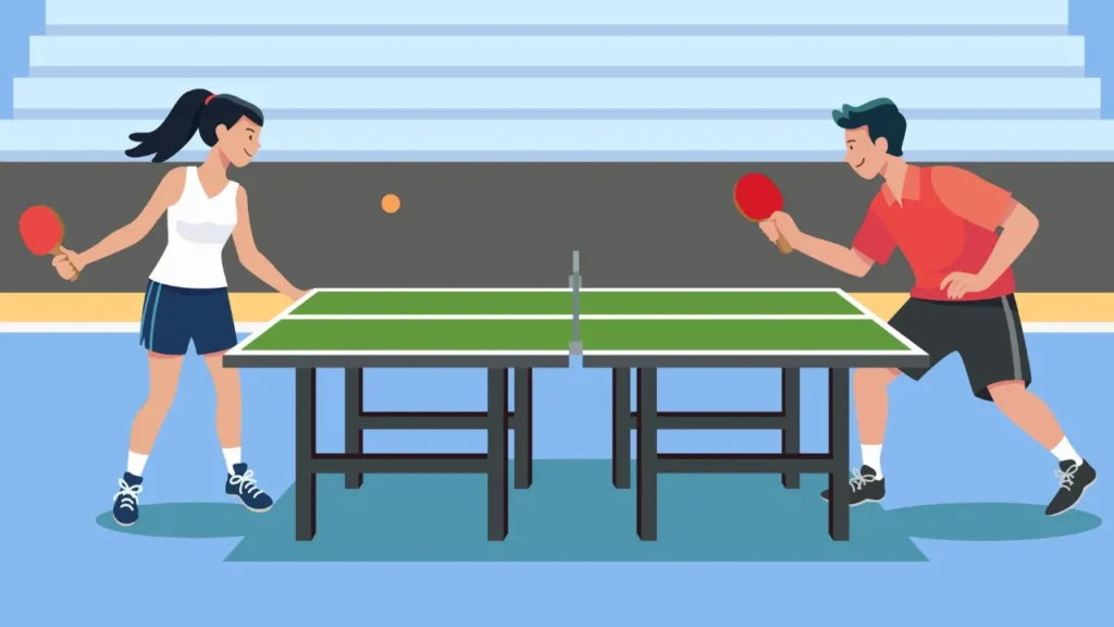 Table Tennis Rules In Hindi(टेबल टेनिस के नियम)
